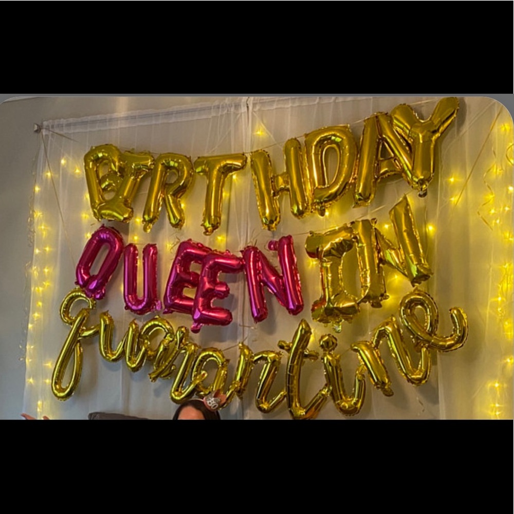 BIRTHDAY QUEEN IN QUARANTINE Balloons 🎈